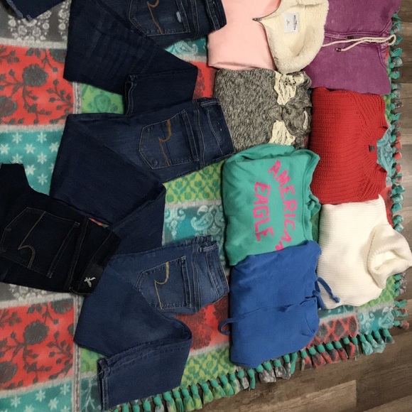 Denim - Hollister and ae clothes